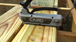 Camo Marksman Pro hidden fastener tool [upl. by Einnaf]