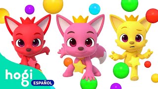 Mix Aprende Colores en Inglés para Niños  aprendizaje para niños de 2 a 3 años  Hogi en español [upl. by Fancie1]