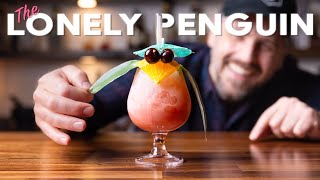 The Lonely Penguin  a BERRY delicious tropical drink youve never had before [upl. by Enamrahs]