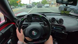 Alfa Romeo 4C Drive POV [upl. by Celik]