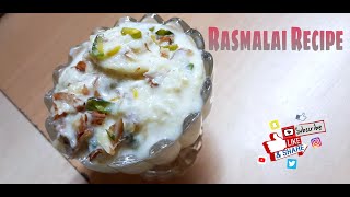 Rasmalai recipe  Rabri Rasmalai  Step by Step [upl. by Nnairrehs]