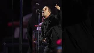 Liam Gallagher fans demand Oasis ticket refunds as he performs at Joshua v Dubois fight [upl. by Lurette]