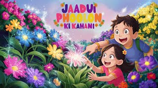 जादुई फूलों की कहानी  Kids Story  Moral Story  Hindi Kahaniya  Kahani Ki Masti  Hindi Stories [upl. by Wie881]