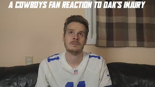 A Cowboys Fan Reaction to Daks Season Ending Injury [upl. by Luana]