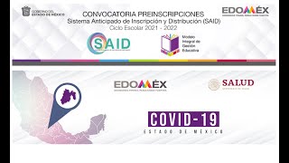 ♥PREINSCRIPCIONES PREESCOLAR PRIMARIA Y SECUNDARIA 1° GRADO 2021 EDOMEX ♥ [upl. by Enortna]