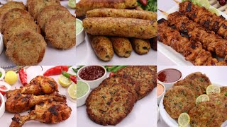 6 Best Chicken Kabab RecipesRamadan Special By Recipes Of The World [upl. by Mallina]