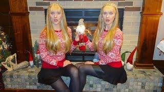 NAUGHTY NISSE Original Story and Music Harp Twins [upl. by Utica]