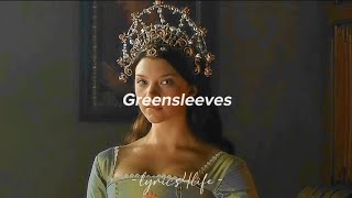 Rosalind McAlister  Greensleeves Lyrics  Anne Boleyn  The Tudors [upl. by Annotahs603]