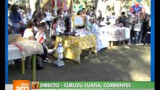 Vivo en Argentina  Corrientes  Curuzú Cuatiá  Pueblo de artesanos  170413 5 de 5 [upl. by Ermin]