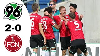 Hannover 96 VS FC Nürnberg 20 Highlights  Bundesliga 20242025 [upl. by Strepphon]