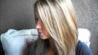 DIY How to Go From Dark Brown to Blonde Hair Color [upl. by Roosnam]