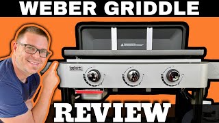 New Weber 28in Griddle Review [upl. by Nostets515]