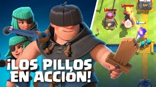 Clash Royale en Español ¡Pillos en acción ¡Nueva Carta [upl. by Anahahs]