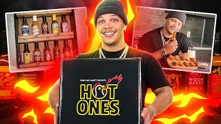 Spice King Cam Takes on the HOT ONES Challenge [upl. by Corvin]