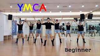 YMCA Line Dance Beginner Level [upl. by Acirea]