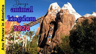 Disney Animal kingdom ✨️ RIDES and ATTRACTIONS 2024  Florida travel vlogs  Walt Disney world [upl. by Conlee662]