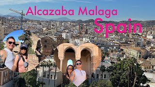 Alcazaba Malaga ปราสาทเก่าแก่สมัยอาหรับยึดครองที่ประเทศสเปน2024 [upl. by Sheepshanks]