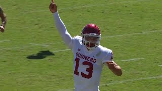 Oklahoma backup QB Caleb Williams leads incredible 287 comeback over Texas [upl. by Aicak]