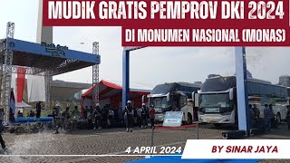 MUDIK GRATIS 2024 BERSAMA PEMPROV DKI JAKARTA ABSEN UNIT [upl. by Amr]