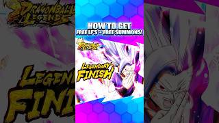 How To Get 100 Tickets and 6 FREE LF’s in The Legends Festival EASY  Dragon Ball Legends [upl. by Teerpnam]