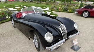 1954 Jaguar XK 120 SE OTS  Exterior and Interior  ClassicGala Schwetzingen 2016 [upl. by Gut92]