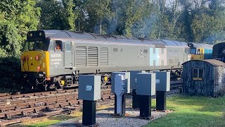 50008 and 50042 at Bodmin Parkway turning around [upl. by Inge113]