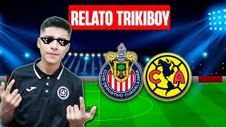 Chivas ya desperto un poco ante América J12  Liga MX Clausura 2024  RELATO ÉPICO [upl. by Akeit41]