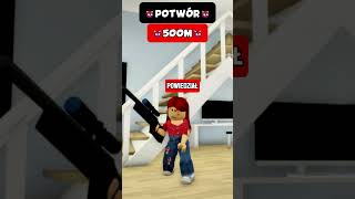 POTWORY ZAATAKOWAŁY SZKOŁĘ W ROBLOX😨👹 roblox [upl. by Lili18]