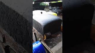 Reveiling Making Process Of HighQuality Pure Black Polyurethane Foam Sheets [upl. by Anais]