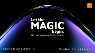 Xiaomi Product Launch September 2021 [upl. by Annaehs740]