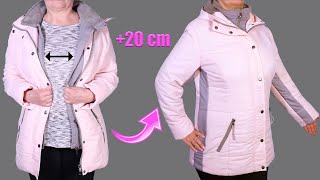 A simple sewing trick to upsize a coat without going to the tailor [upl. by Kelsey]