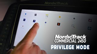 NordicTrack Commercial 2450 Privilege Mode [upl. by Ostap]