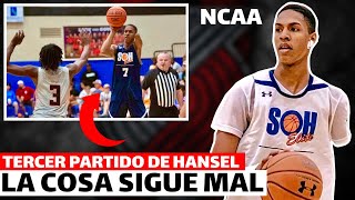 TERCER PARTIDO DE HANSEL EMMANUEL EN LA NCAA  Aquí los detalles [upl. by Tnayrb438]