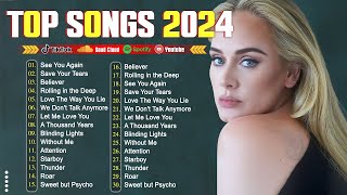 The Weeknd Sia Adele Bruno Mars Rihanna Ed Sheeran Dua Lipa 🎼 Billboard Pop Songs 2024  2025 [upl. by Leik]