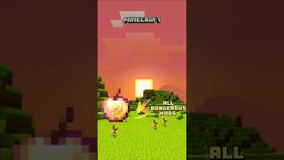 Enchanted Golden Apple VS All dangerous mobs despacito minecraft [upl. by Brigitte392]