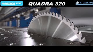 Seccionadora Horizontal CNC Marzica Quadra 320 [upl. by Anilrats]