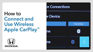 How to Connect and Use Wireless Apple CarPlay® [upl. by Ruyam]