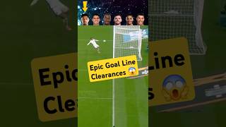 EPIC Goal Line Clearances  Ronaldo 😲 [upl. by Williamsen]