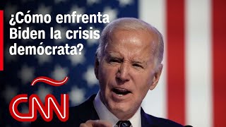 ¿Cómo enfrenta Joe Biden la crisis política interna [upl. by Rennug]