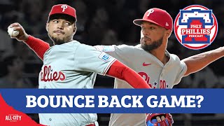 Phillies look to rebound for game 2 vs Mets Cristopher Sanchez starts  Postseason berth on line [upl. by Eikcaj]