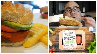 Probando carne falsa  Hamburguesas Beyond Meat  Productos Veganos [upl. by Codding67]