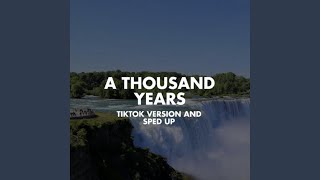 A Thousand Years TikTok Version And Sped Up [upl. by Yatnuahc516]