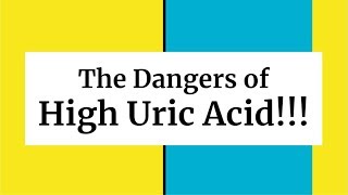 Dangers of high uric acid [upl. by Nosyt]