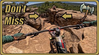 Jagged Axe MTB Trail  Glorietta New Mexico [upl. by Vincenz]