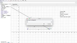 Konstruktion af trekant [upl. by Belayneh]