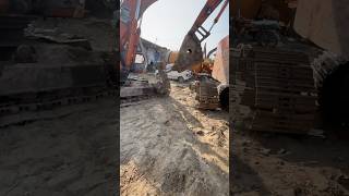 Excavator chain fitting unique and amazing 🤩 process trending ytshorts [upl. by Dominga756]