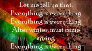 Everything is Everything Lauryn Hill lyrics [upl. by Eidassac]