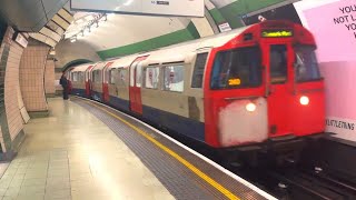 Bakerloo line London Underground train at Paddington station [upl. by Anelrahc]