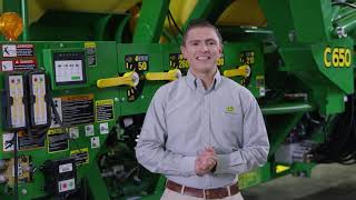 John Deere C650 Air Cart Walkthrough  AFGRI Equipment [upl. by Dnanidref]