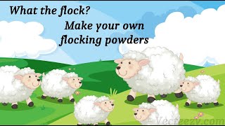 What The Flock Make Your Own Flocking Powder [upl. by Dyol]